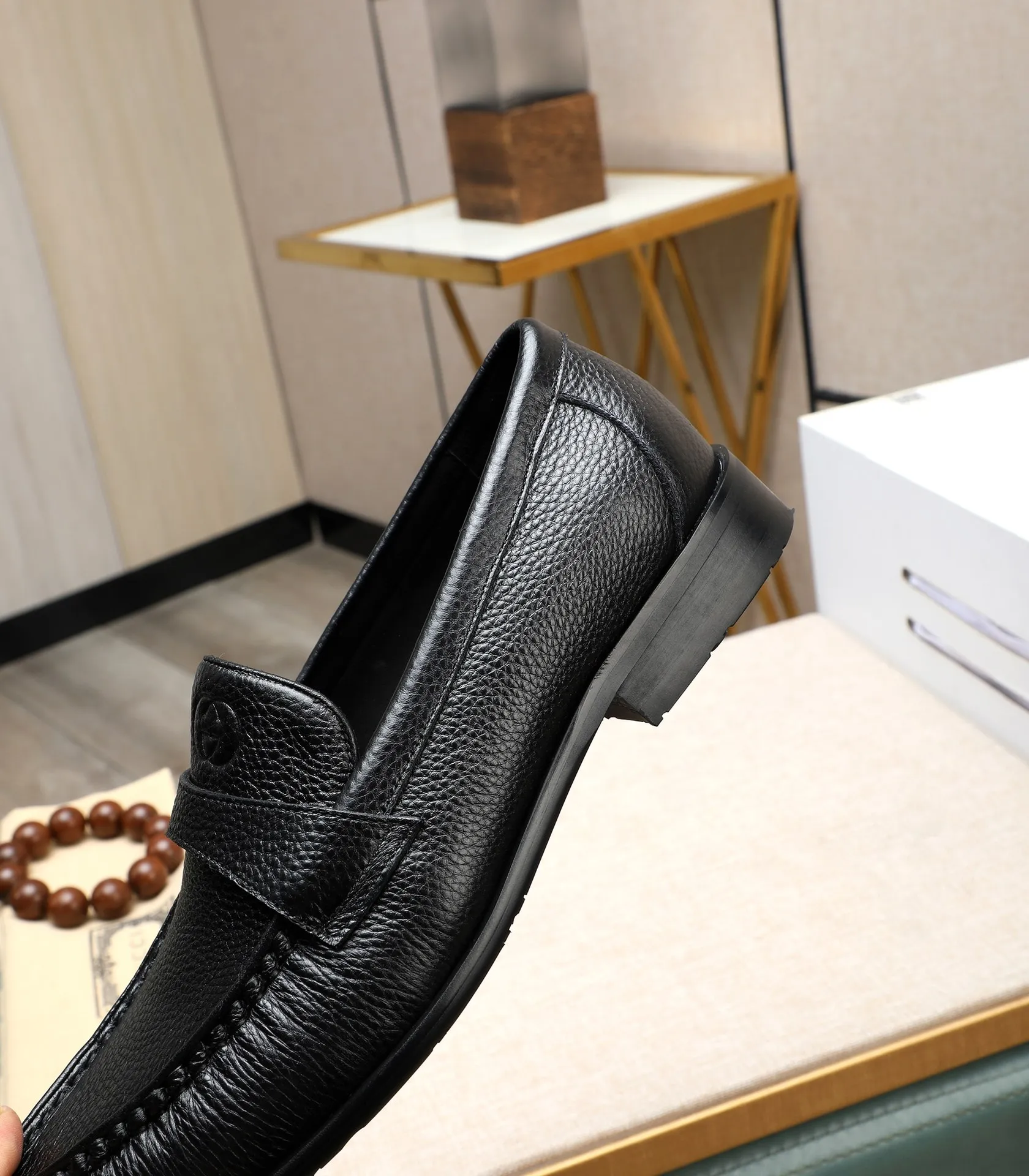 Men's shoes 💰500 📛📛 Original version (water-dyed cow lining) GUCCI official website formal shoes 🌀 Italian 🇮🇹 imported cowhide ➕ top imported water-dyed cowhide lining 💋 fine handmade original bottom, the real thing looks better when photographed in person Standard size 38-44 (45 46 customized)